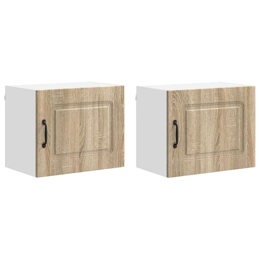 Küchenschrank 2er Set Sonoma Eiche 50x40 cm