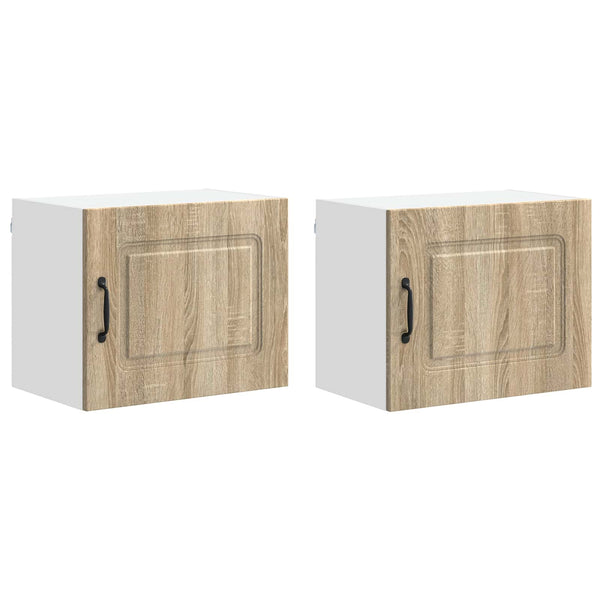 Küchenschrank 2er Set Sonoma Eiche 50x40 cm