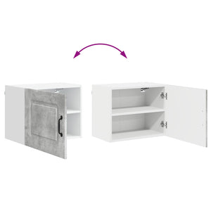 Meuble de cuisine vidaXL Kalmar gris béton 50 x 31 x 40 cm, bois d'ingénierie