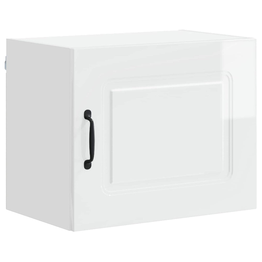 vidaXL Meuble haut de cuisine Kalmar blanc brillant 50 x 31 x 40 cm