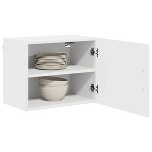 Küchenschrank 2er Set Hochglanz Weiß 50x40 cm