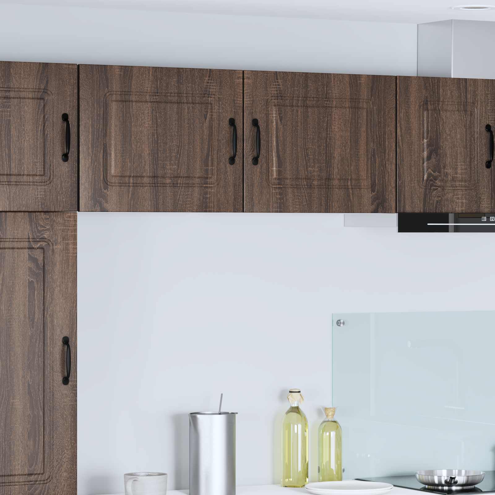 Küchenschrank Kalmar Braun Eiche 50cm