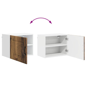 Küchenschrank Altholz 2er Set 50x40cm