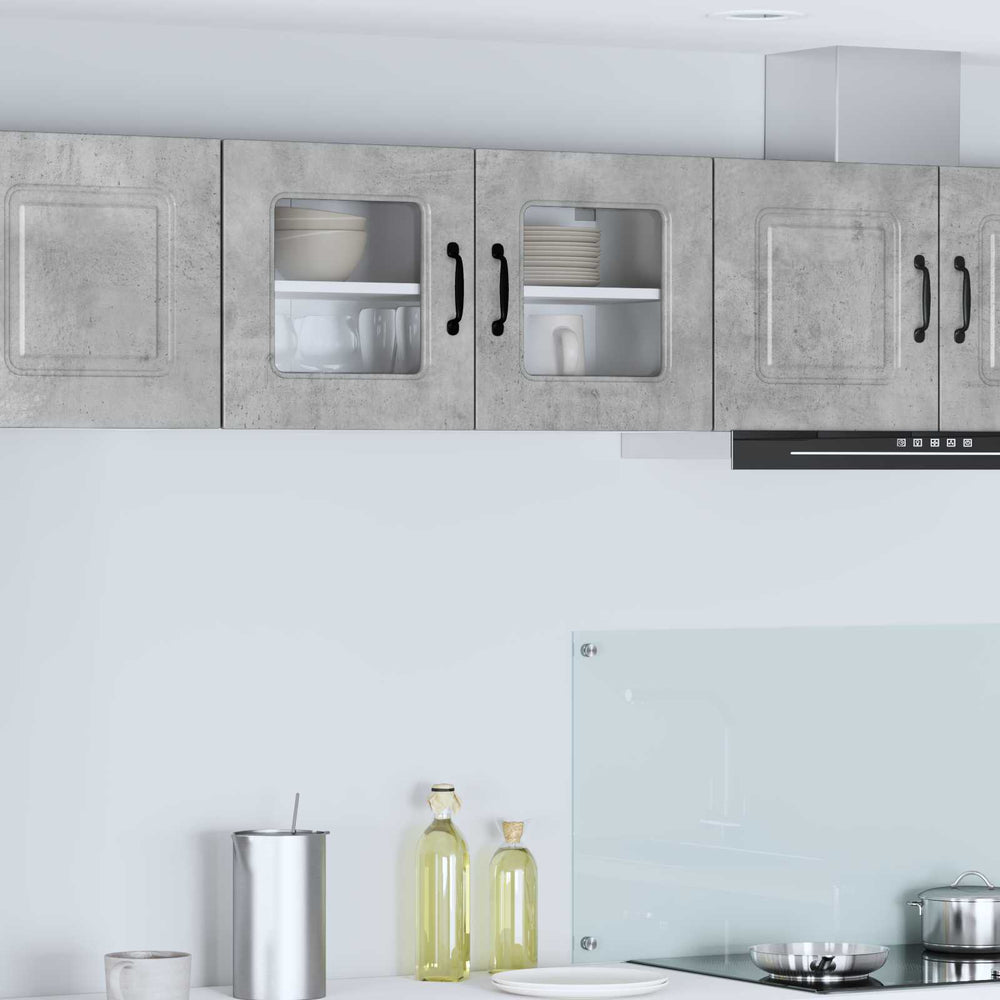 Küchenschrank Beton Grau 80cm