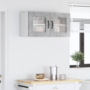 Küchenschrank Beton Grau 80cm