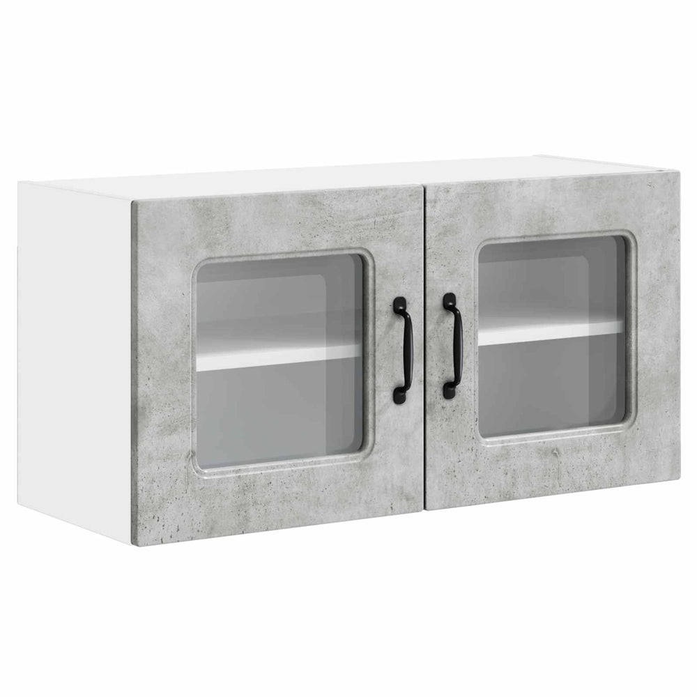 Küchenschrank Beton Grau 80cm