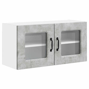 Küchenschrank Beton Grau 80cm