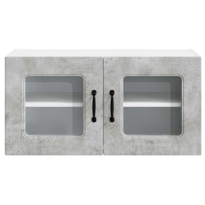 Küchenschrank Beton Grau 80cm