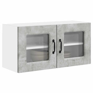 Küchenschrank Beton Grau 80cm