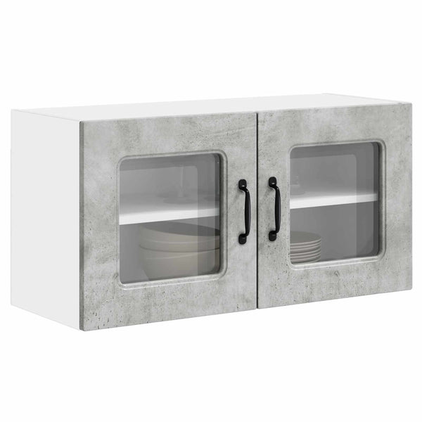 Küchenschrank Beton Grau 80cm