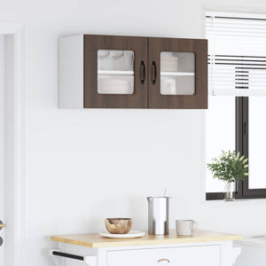 Küchenschrank Braun Eichen-Optik 80 cm