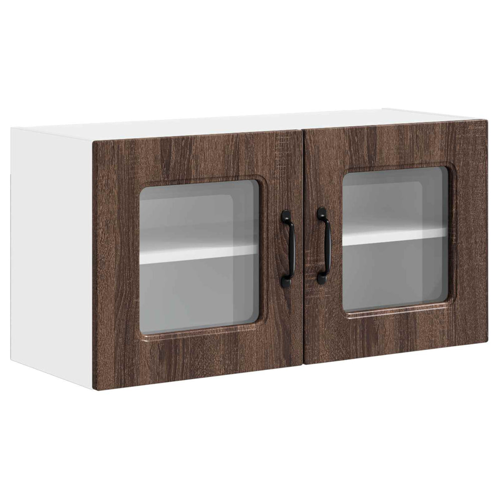 Küchenschrank Braun Eichen-Optik 80 cm