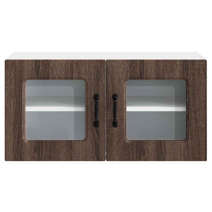 Küchenschrank Braun Eichen-Optik 80 cm