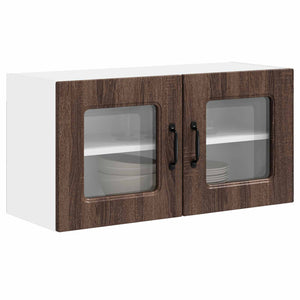 Küchenschrank Braun Eichen-Optik 80 cm