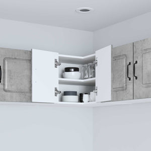 Küchenschrank Kalmar Beton Grau 57x57x40cm