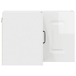 Küchenschrank Weiß Hochglanz 57x57x40cm