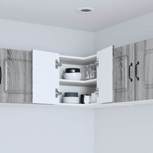 Küchenschrank Kalmar Grau Sonoma 57x57x40 cm