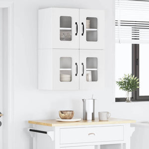 Küchenschrank Kalmar, 2er-Set, Weiß