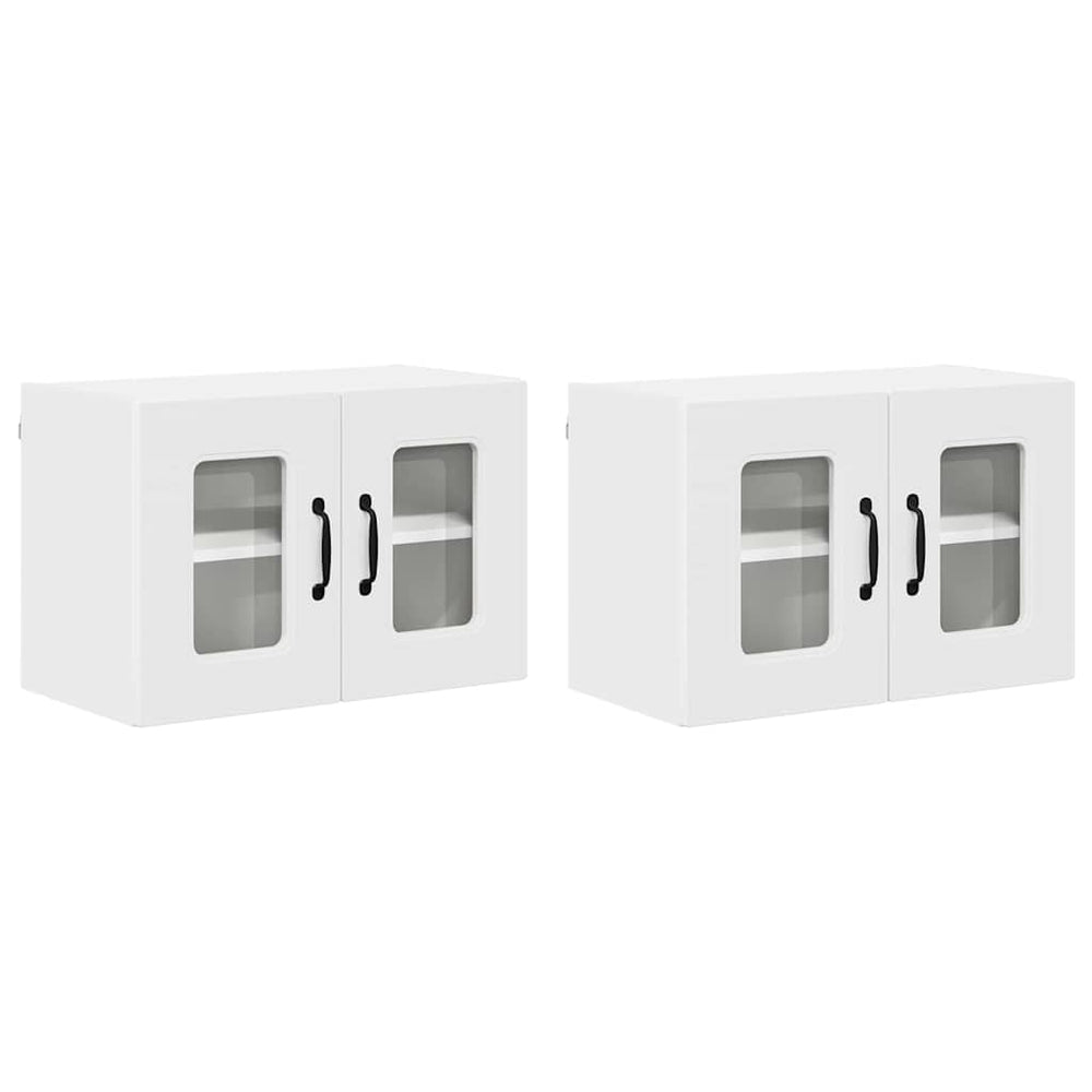 Küchenschrank Kalmar, 2er-Set, Weiß