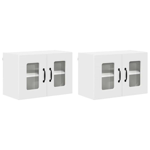 Küchenschrank Kalmar, 2er-Set, Weiß