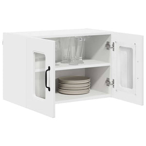 Küchenschrank Kalmar, 2er-Set, Weiß