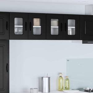 Küchenschrank Kalmar Schwarz 60 cm