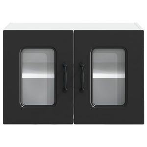 Küchenschrank Schwarz 2er Set 60x40cm