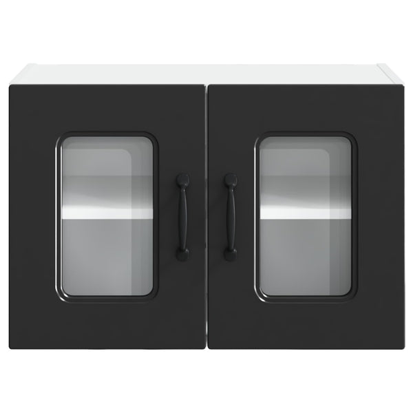 Küchenschrank Schwarz 2er Set 60x40cm