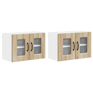 Küchenschrank 2er Set Sonoma-Eiche