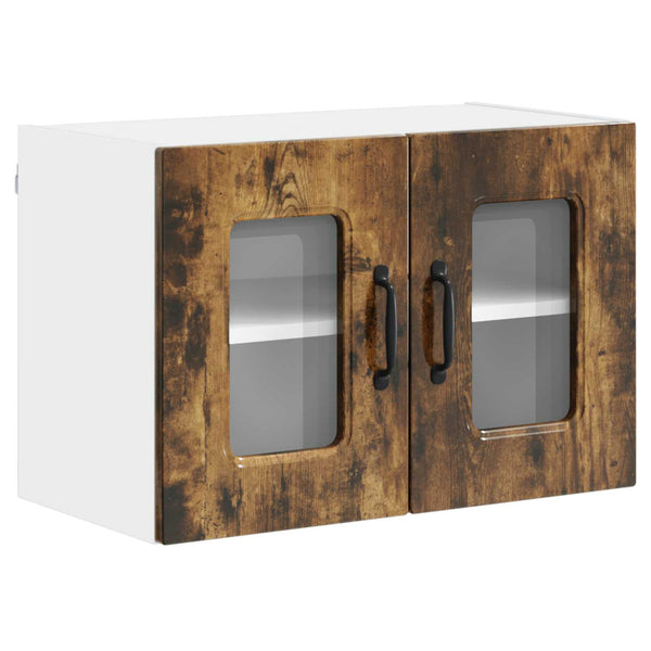 Küchenschrank 2er Set Geräucherte Eiche 60cm