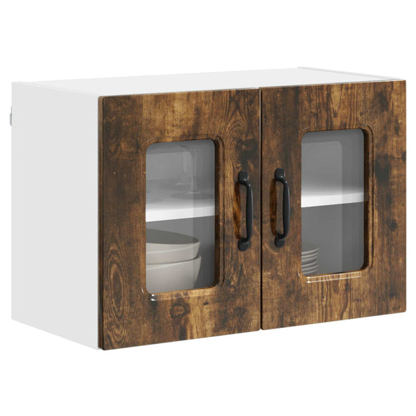 Küchenschrank 2er Set Geräucherte Eiche 60cm