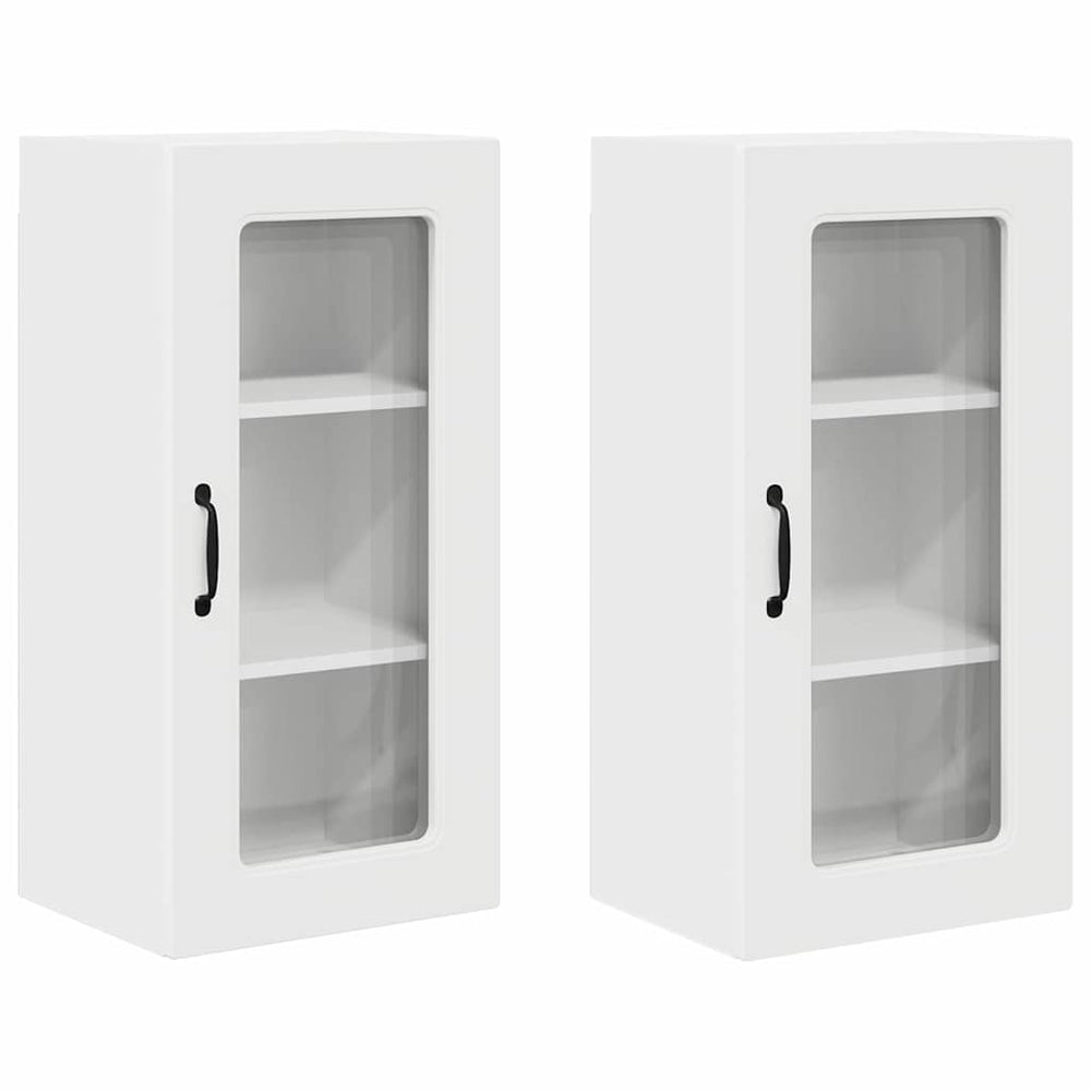 Küchenschrank Kalmar, 2er-Set, Weiß