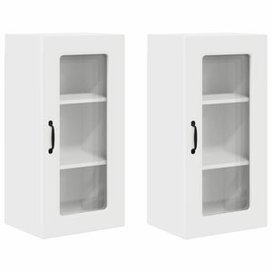 Küchenschrank Kalmar, 2er-Set, Weiß