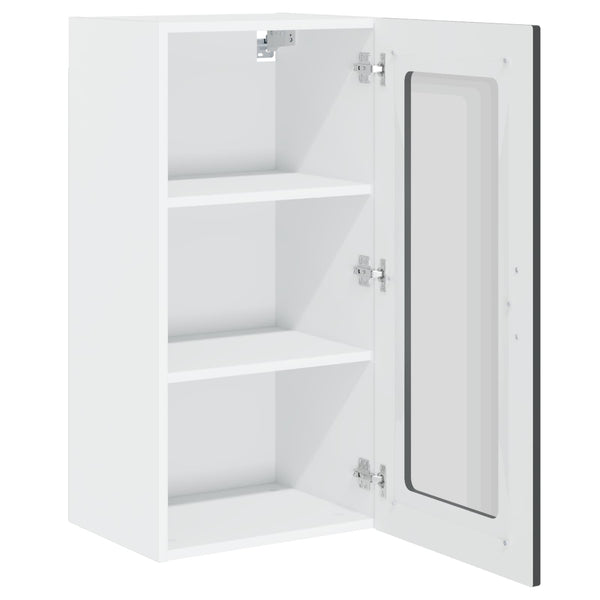 Küchenschrank Kalmar, 2er-Set, Schwarz
