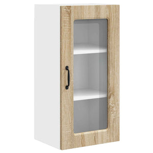 Küchenschrank 2er-Set Sonoma-Eiche 40x80 cm