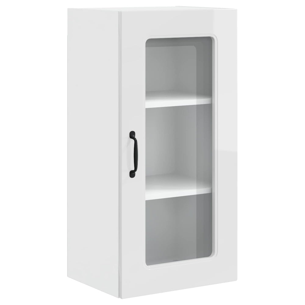 Küchenschrank Weiß Hochglanz 40x80 cm