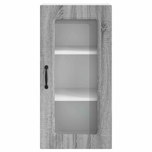 Küchenschrank Kalmar 2er-Set Grau Sonoma
