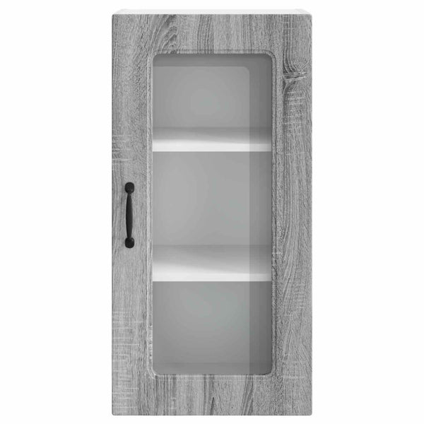 Küchenschrank Kalmar 2er-Set Grau Sonoma