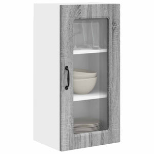Küchenschrank Kalmar 2er-Set Grau Sonoma
