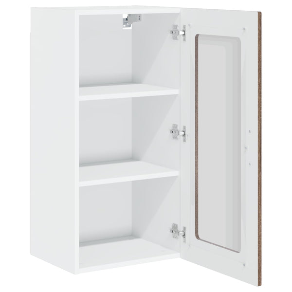 Küchenschrank 2er-Set Braun Eiche 40x80cm