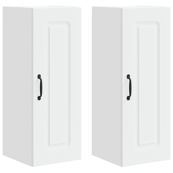 Küchenschrank Kalmar, 2er-Set, Weiß