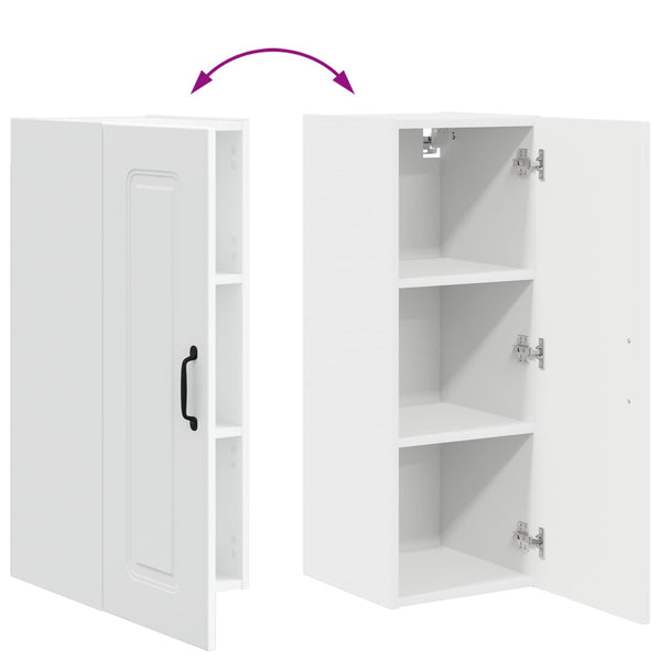 Küchenschrank Kalmar, 2er-Set, Weiß