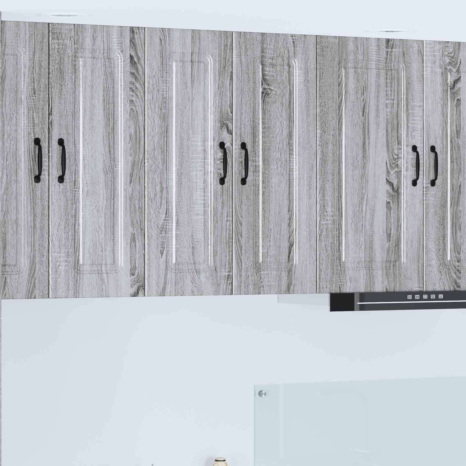 Küchenschrank Grau Sonoma 30x80 cm