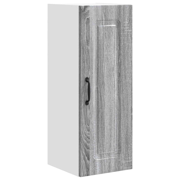 Küchenschrank Kalmar, 2er-Set, Grau/Sonoma