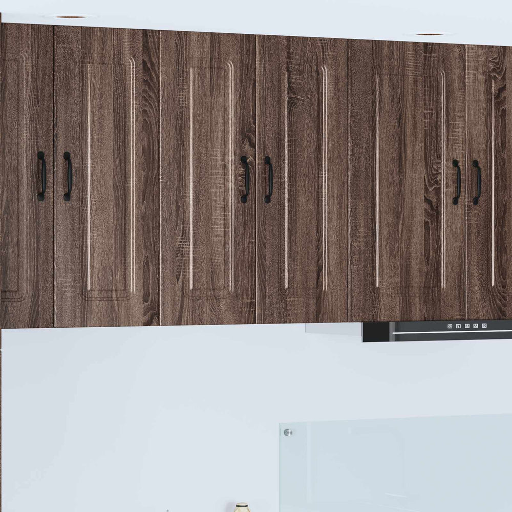 Küchenschrank Kalmar Braun Eiche 30x80 cm