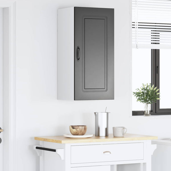 Küchenschrank Kalmar Schwarz 40x80 cm
