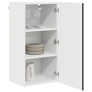 Küchenschrank Kalmar Schwarz 40x80 cm