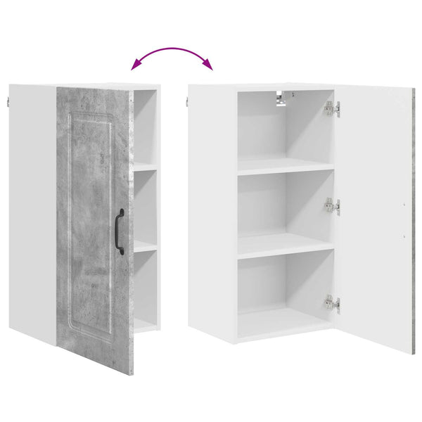 Küchenschrank Kalmar Beton Grau 40x80 cm
