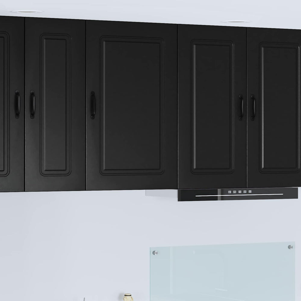 Küchenschrank Kalmar Schwarz 50x31x80cm