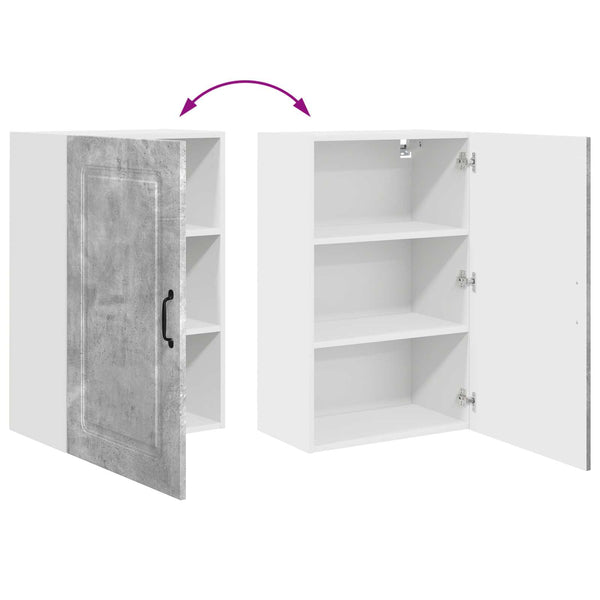 Küchenschrank Beton Grau 50x31x80cm